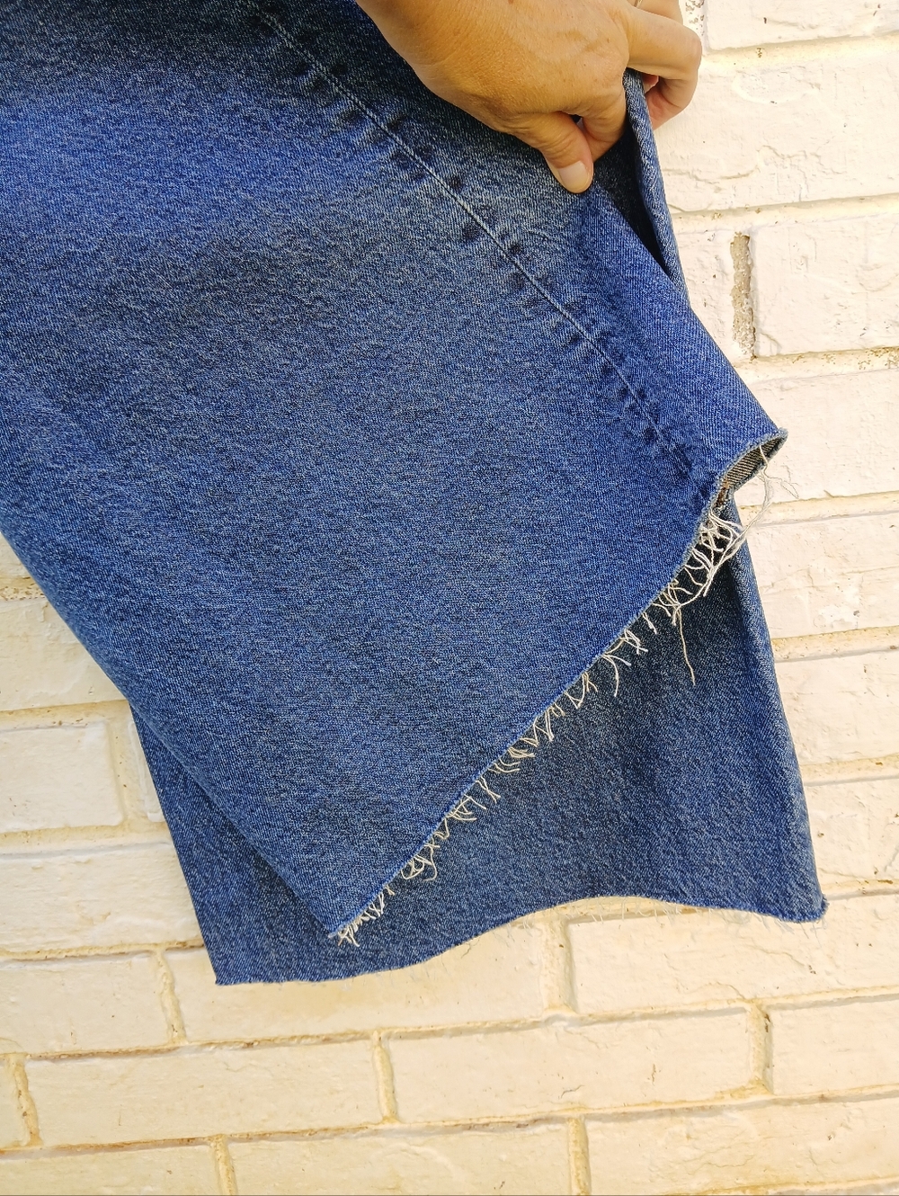 Express Relaxed Wide Leg Jeans Size 8R - Picture 8 of 13